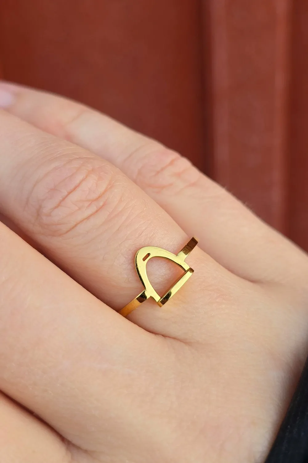Odelberg Jewelry Örhängen & Armband-Ring Stigbygel Guld