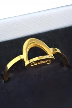 Odelberg Jewelry Örhängen & Armband-Ring Stigbygel Guld