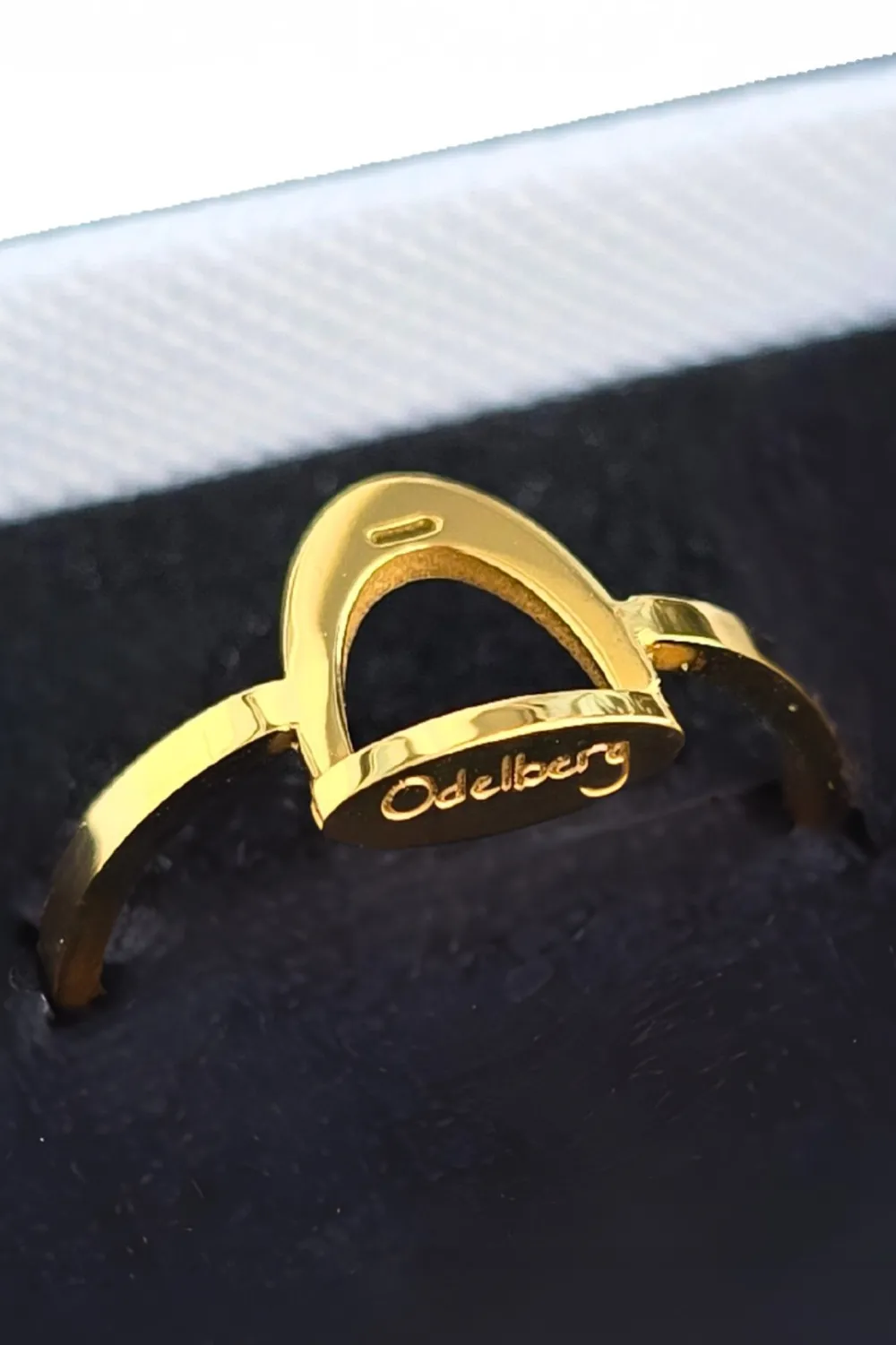 Odelberg Jewelry Örhängen & Armband-Ring Stigbygel Guld