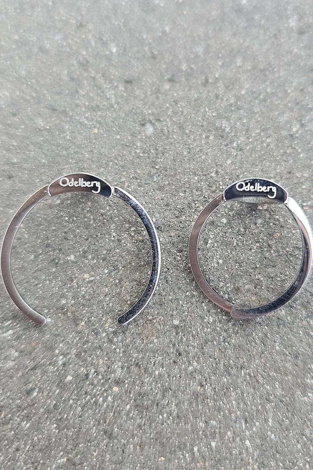 Odelberg Jewelry Odelberg Jewelry|Örhängen & Armband-Ring Stigbygel Silver