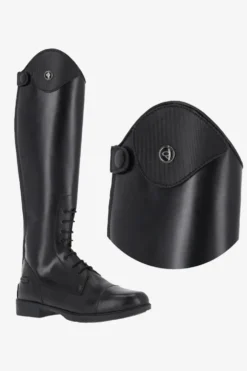 Barn QHP Qhp|Ridstövlar Barn-Romy Top Carbon Svart