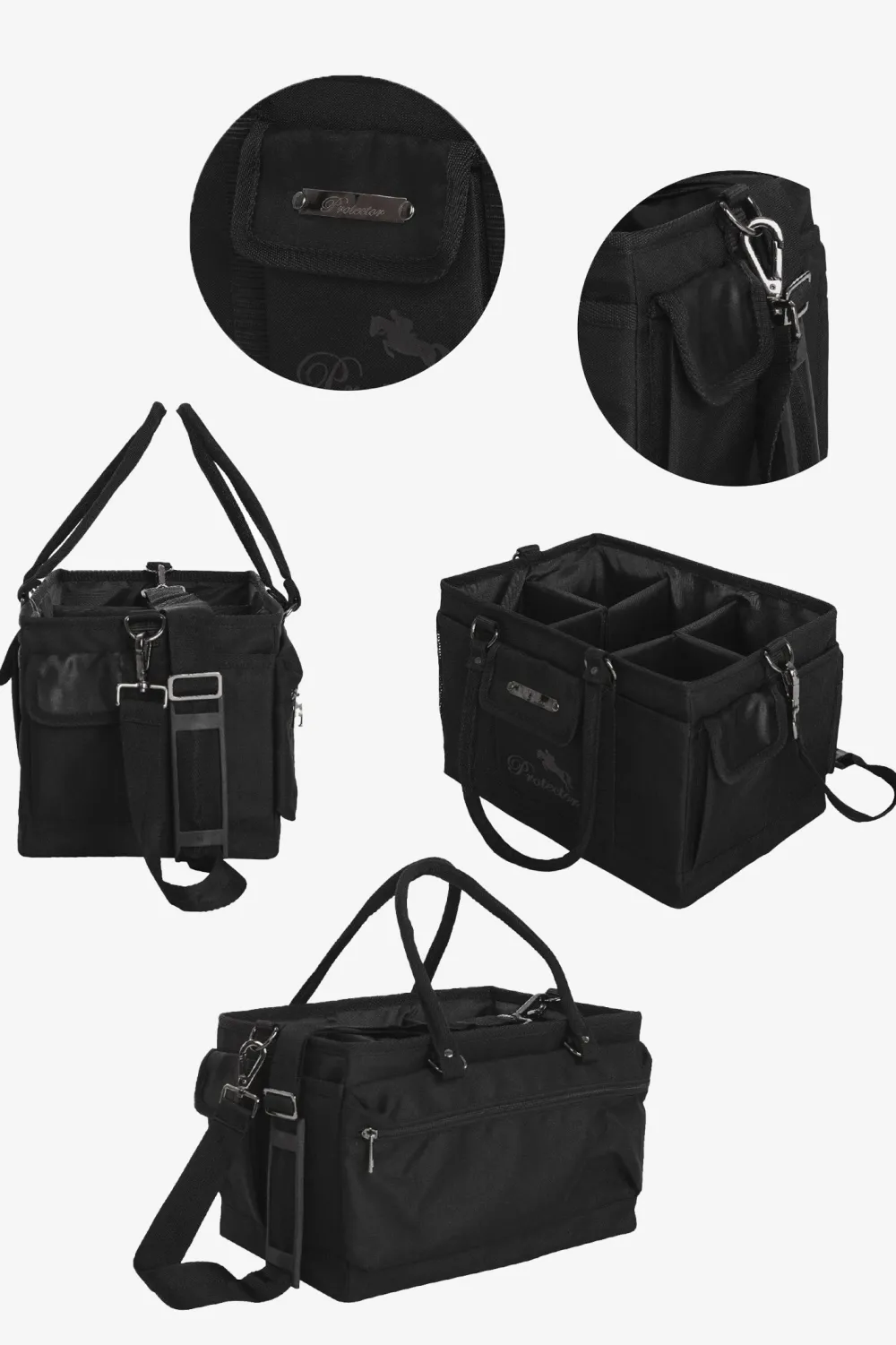 Källquist Equestrian Ryktväskor & Ryktborstar|Källquist Equestrian-Ryktväska Duster Petrol