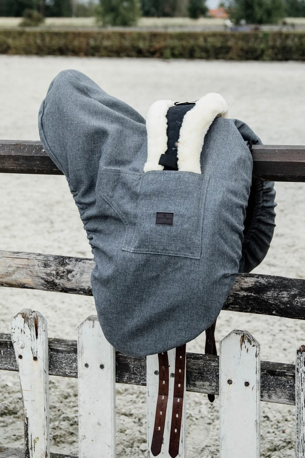 Kentucky Horsewear Kentucky Horsewear|Sadlar & Sadelpaddar-Sadelöverdrag Dressyr Grå