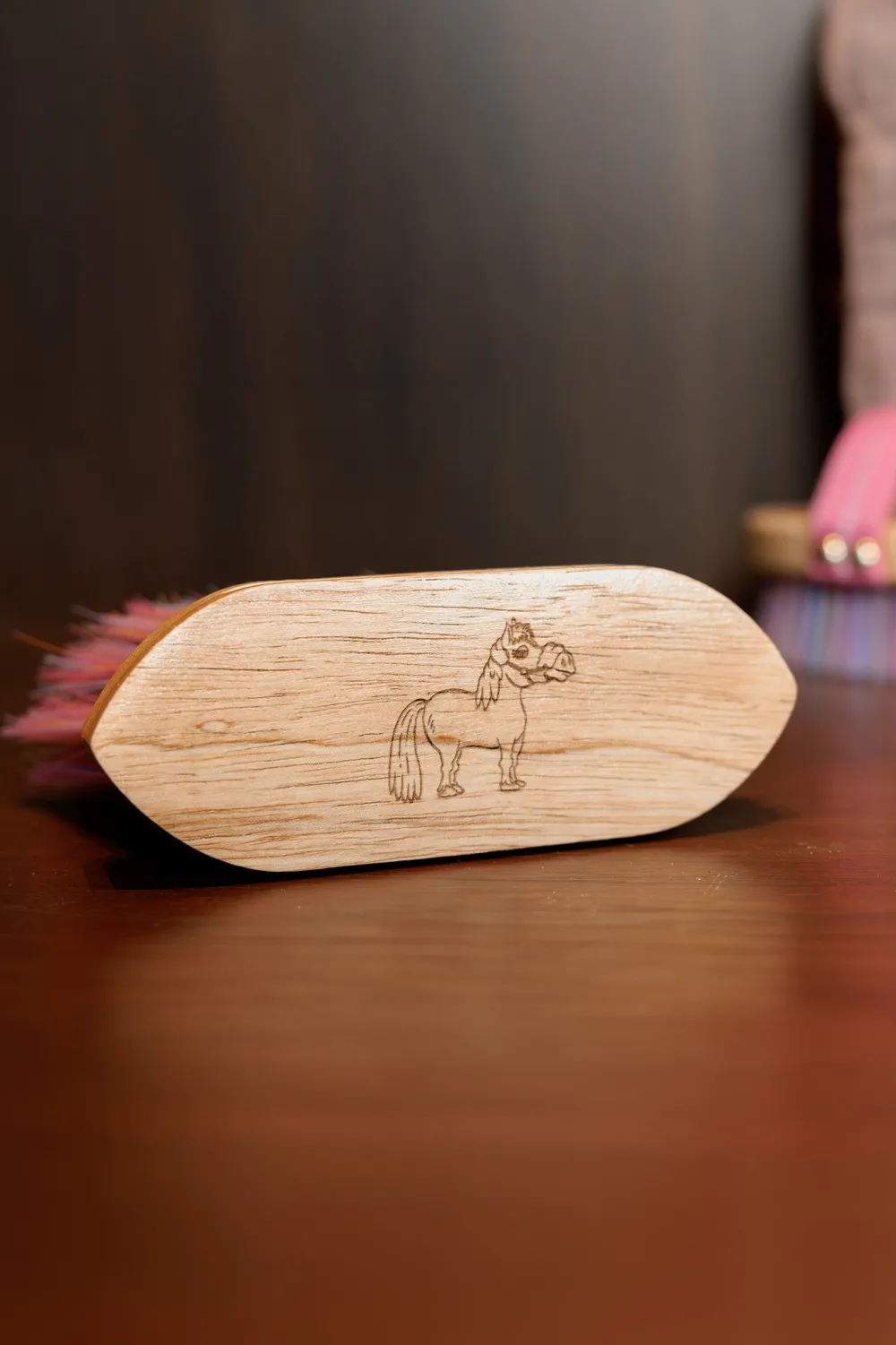 Grooming Deluxe Grooming Deluxe|Ryktväskor & Ryktborstar-Sammy Mankborste Enhörning Rosa