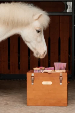 Grooming Deluxe Grooming Deluxe|Ryktväskor & Ryktborstar-Sammy Mankborste Enhörning Rosa
