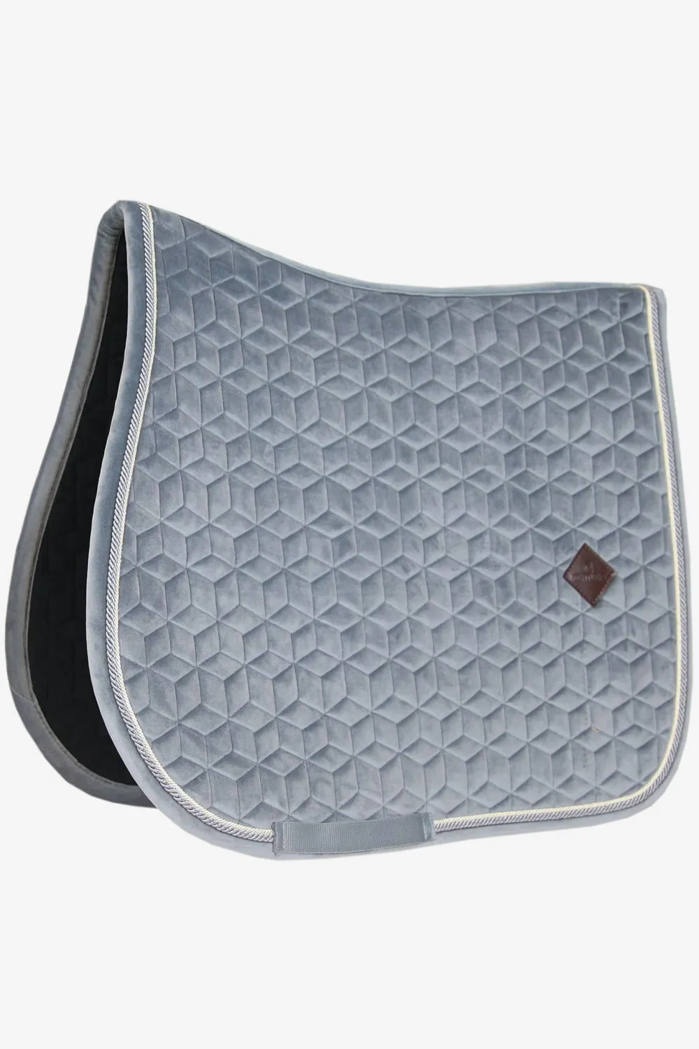 Kentucky Horsewear Schabrak & Huvor-Schabrak Basic Velvet Grå