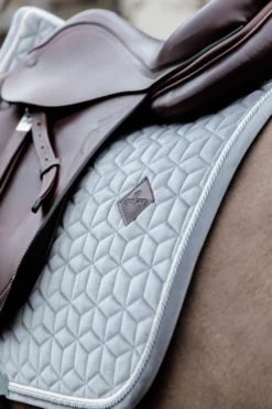 Kentucky Horsewear Schabrak & Huvor-Schabrak Basic Velvet Grå