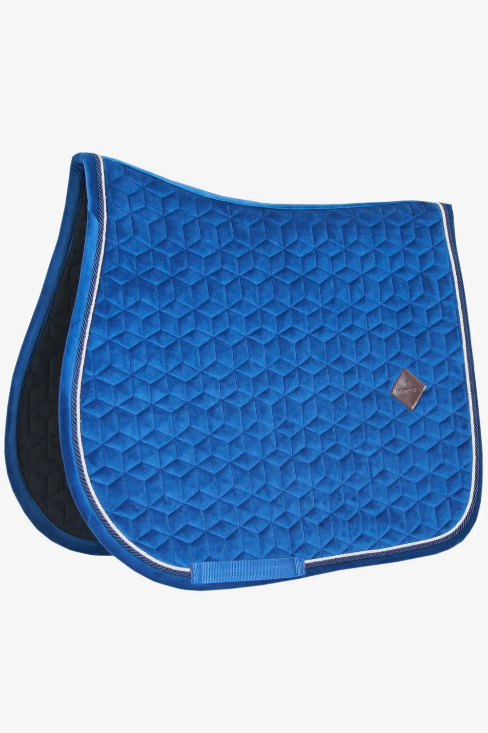 Kentucky Horsewear Kentucky Horsewear|Schabrak & Huvor-Schabrak Basic Velvet Navy