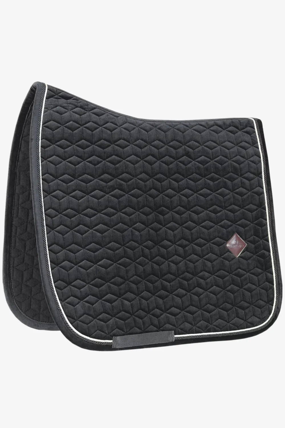 Kentucky Horsewear Kentucky Horsewear|Schabrak & Huvor-Schabrak Basic Velvet Svart