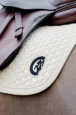 Kentucky Horsewear Kentucky Horsewear|Schabrak & Huvor-Schabrak 3D Logo Beige