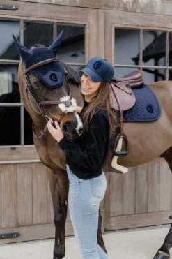 Kentucky Horsewear Kentucky Horsewear|Schabrak & Huvor-Schabrak 3D Logo Navy