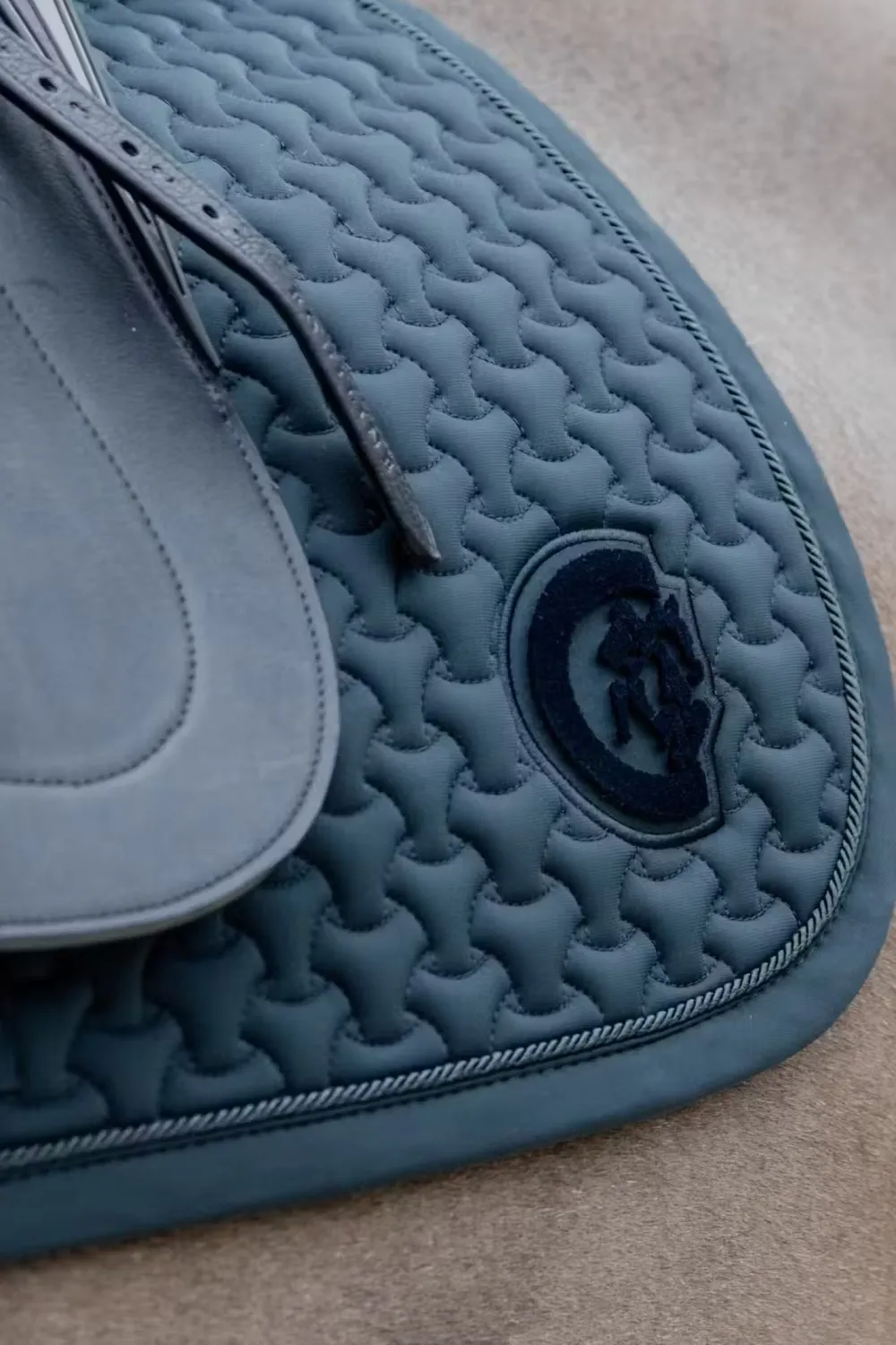 Kentucky Horsewear Kentucky Horsewear|Schabrak & Huvor-Schabrak 3D Logo Pine Green
