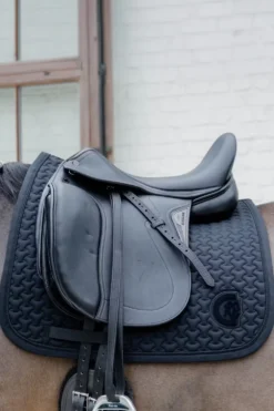 Kentucky Horsewear Kentucky Horsewear|Schabrak & Huvor-Schabrak 3D Logo Svart
