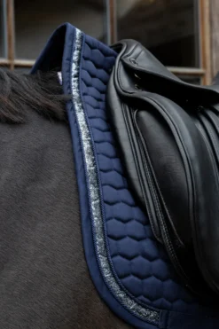 Kentucky Horsewear Kentucky Horsewear|Schabrak & Huvor-Schabrak Glitterband Navy