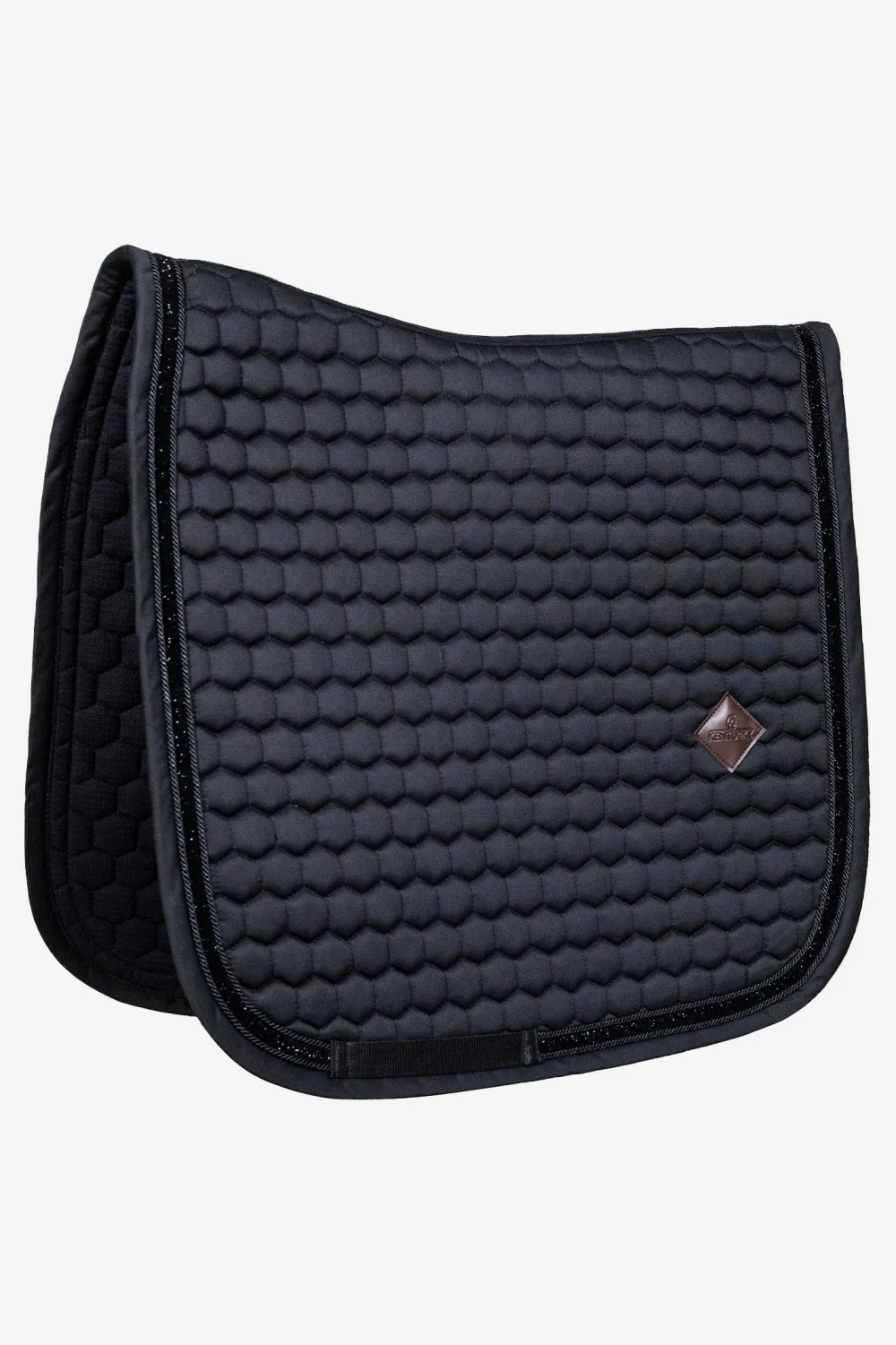 Kentucky Horsewear Kentucky Horsewear|Schabrak & Huvor-Schabrak Glitterband Svart