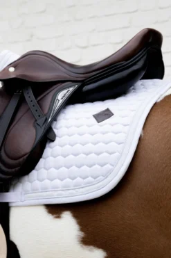 Kentucky Horsewear Kentucky Horsewear|Schabrak & Huvor-Schabrak Glitterband Vit/Vit