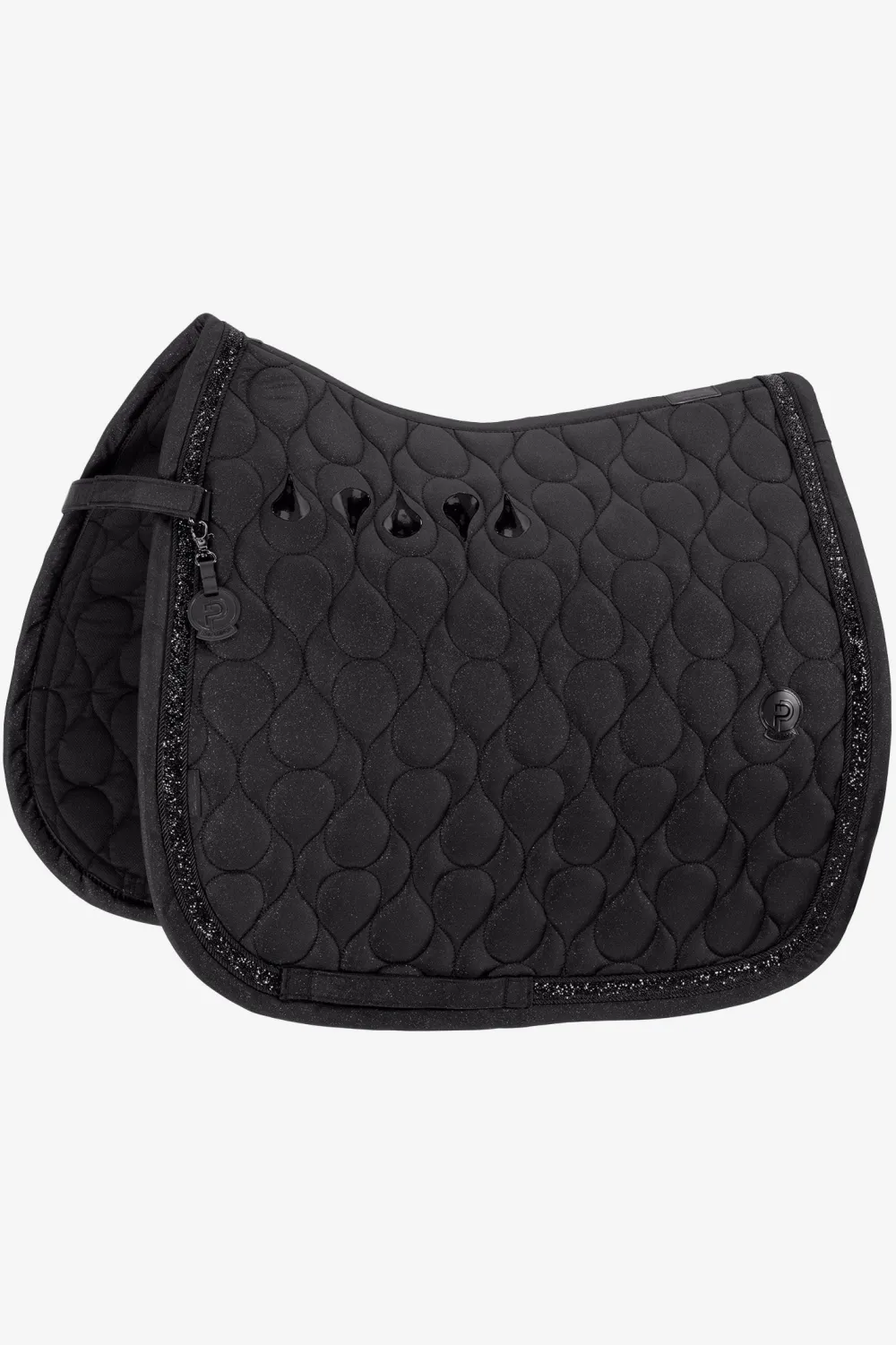 Eskadron Schabrak & Huvor|Eskadron-Schabrak Glitter Platinum-26 Svart