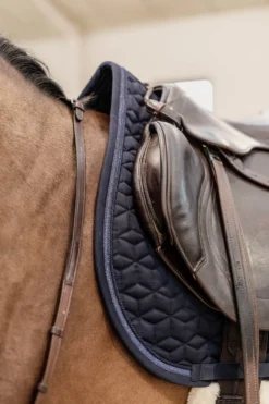 Kentucky Horsewear Schabrak & Huvor-Schabrak Glitter Rope Navy