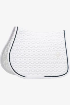 Kentucky Horsewear Kentucky Horsewear|Schabrak & Huvor-Schabrak Glitter Rope Vit/Svart