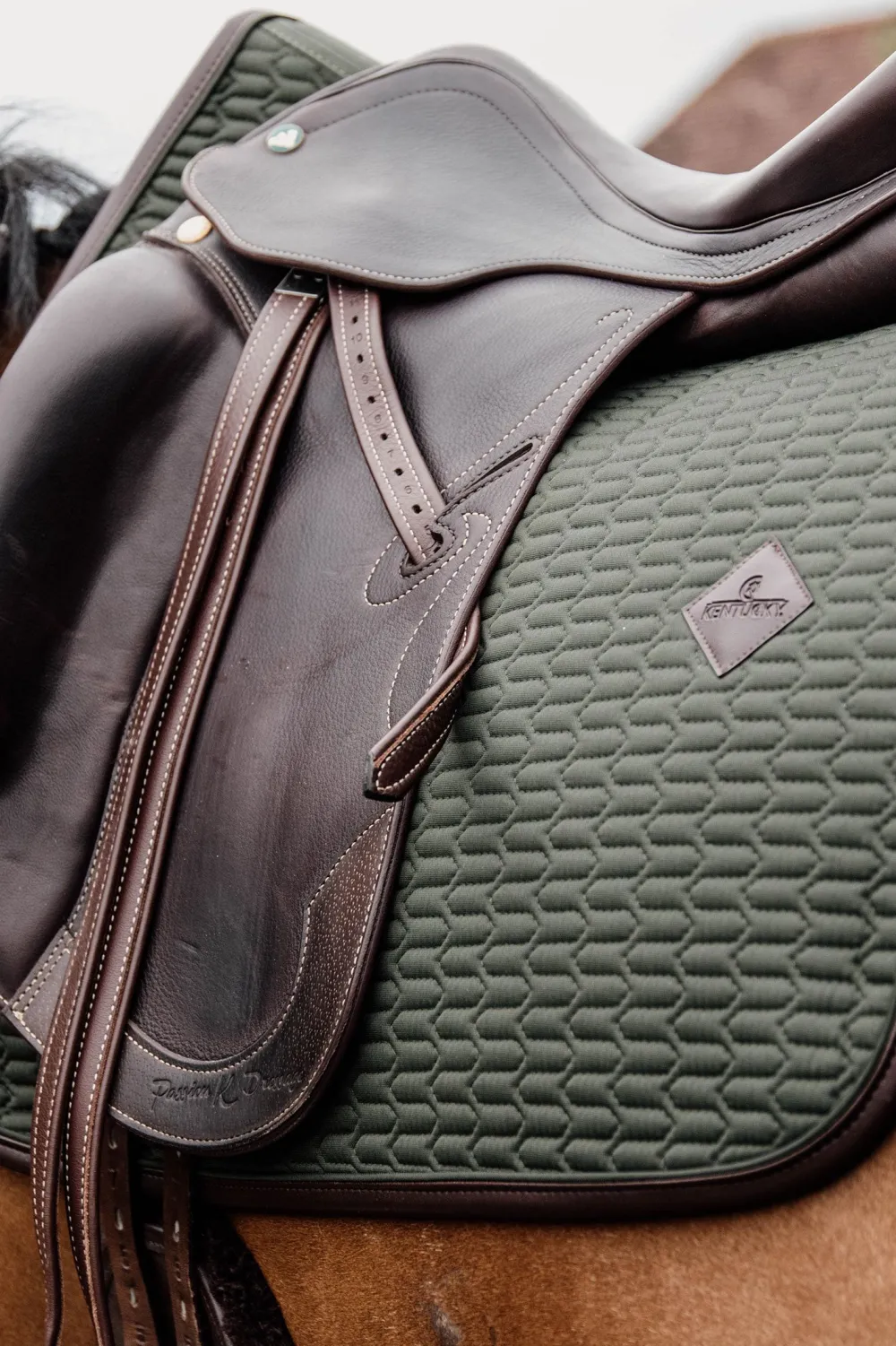 Kentucky Horsewear Schabrak & Huvor-Schabrak Läder