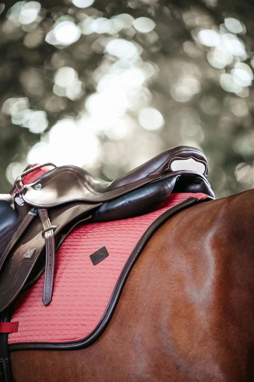 Kentucky Horsewear Schabrak & Huvor-Schabrak Läder