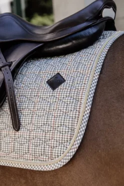 Kentucky Horsewear Schabrak & Huvor-Schabrak Pied-De-Poule Beige