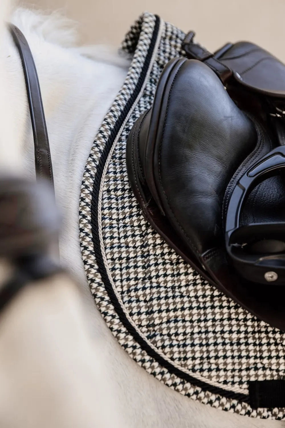 Kentucky Horsewear Kentucky Horsewear|Schabrak & Huvor-Schabrak Pied-De-Poule Brun