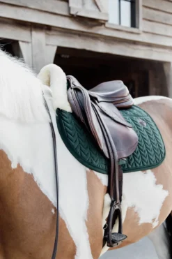 Kentucky Horsewear Schabrak & Huvor-Schabrak Skin Friendly Grön
