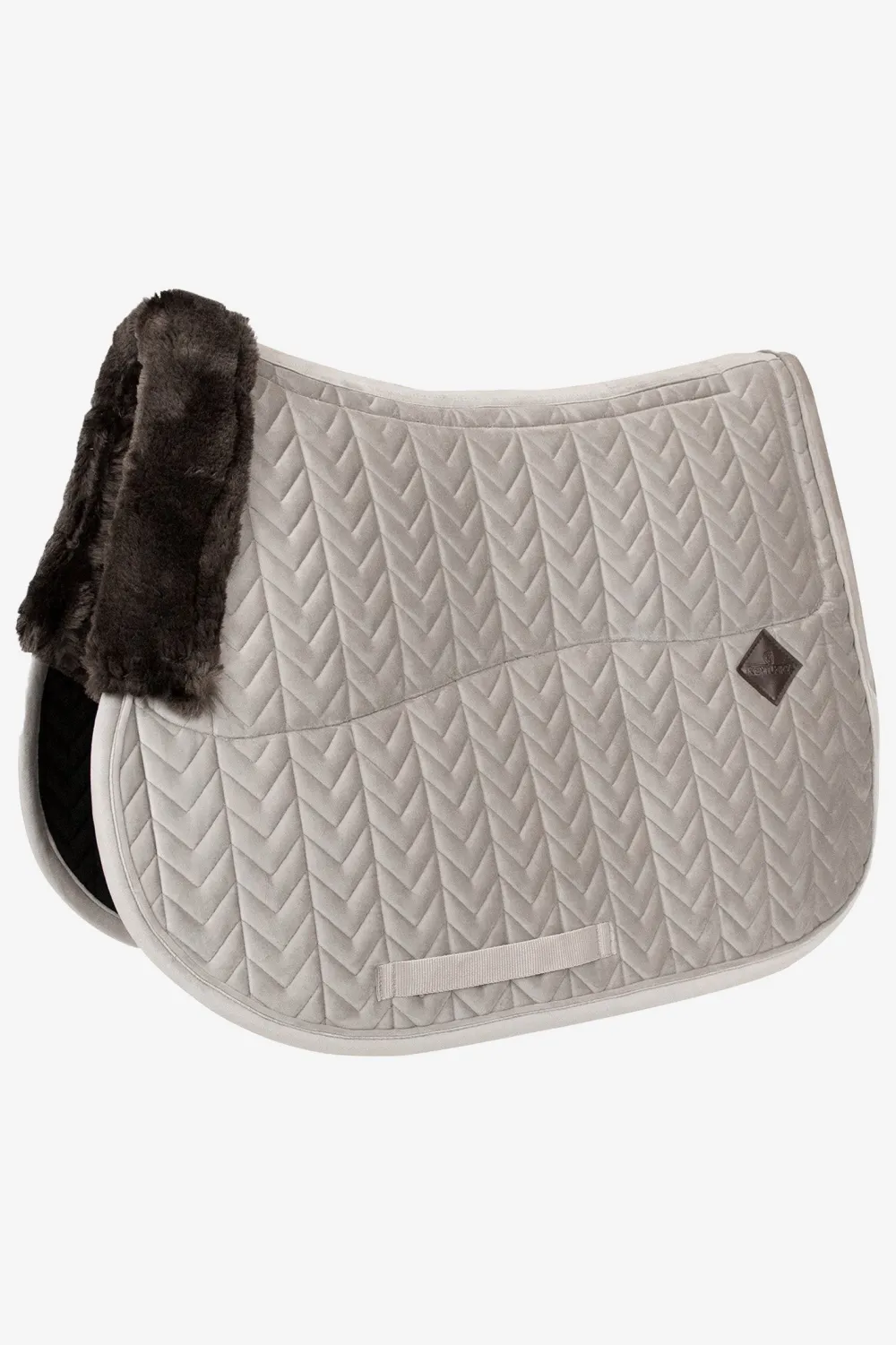 Kentucky Horsewear Kentucky Horsewear|Schabrak & Huvor-Schabrak Skin Friendly Velvet Beige