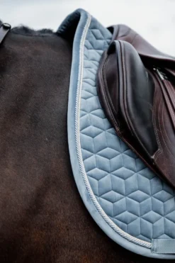 Kentucky Horsewear Kentucky Horsewear|Schabrak & Huvor-Schabrak Velvet Ljusblå