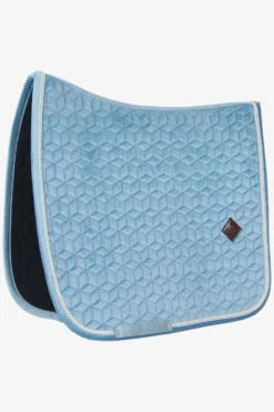 Kentucky Horsewear Kentucky Horsewear|Schabrak & Huvor-Schabrak Velvet Ljusblå