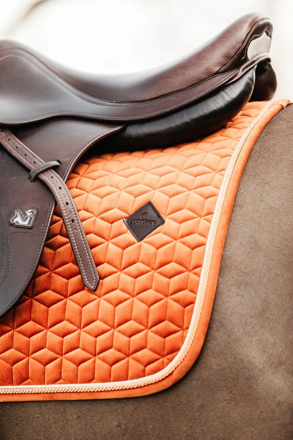 Kentucky Horsewear Kentucky Horsewear|Schabrak & Huvor-Schabrak Velvet Orange