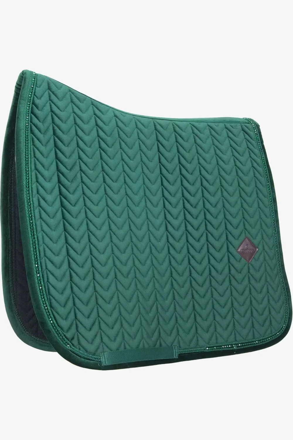 Kentucky Horsewear Kentucky Horsewear|Schabrak & Huvor-Schabrak Velvet Pearls Pine Green