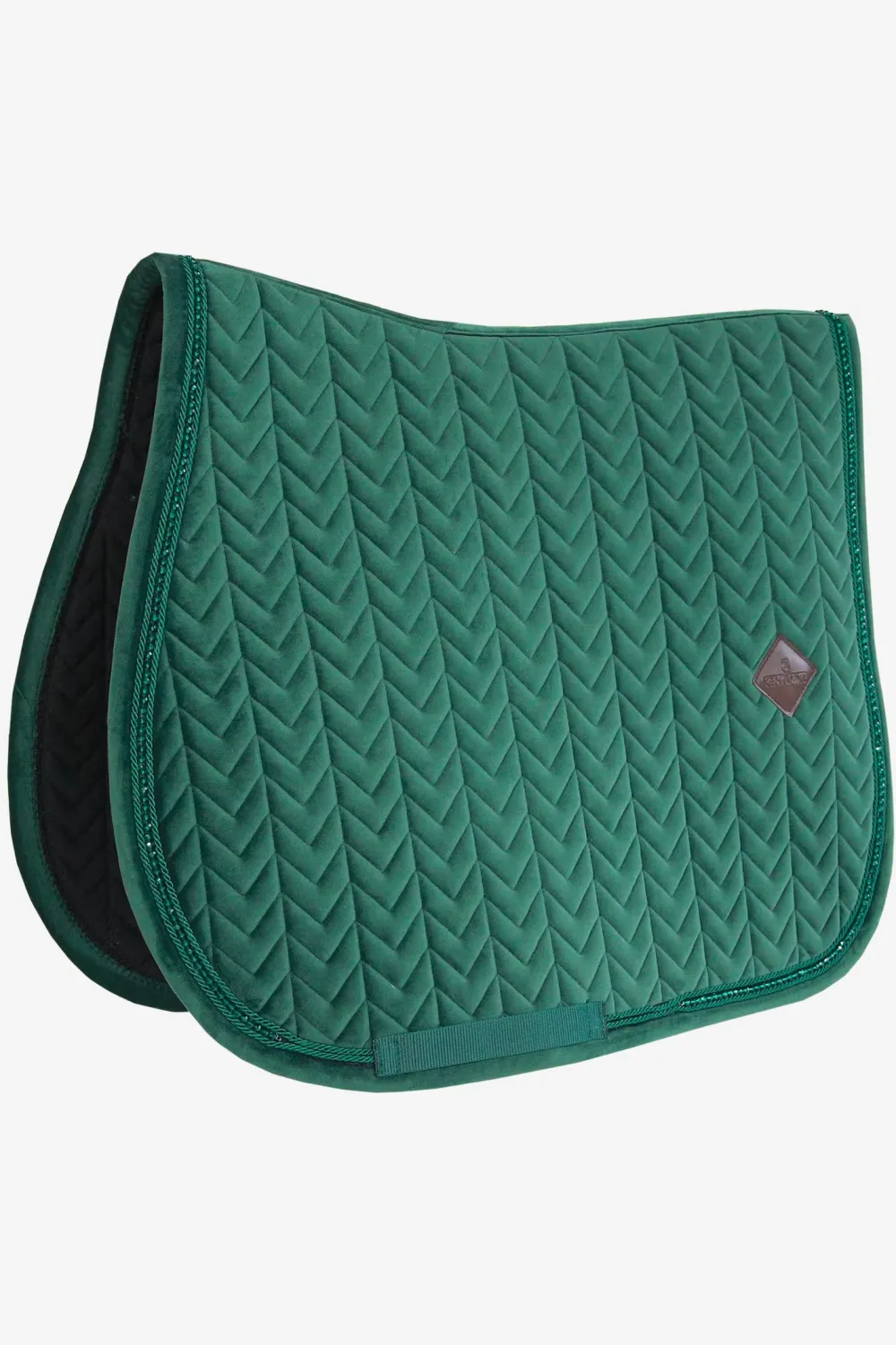 Kentucky Horsewear Kentucky Horsewear|Schabrak & Huvor-Schabrak Velvet Pearls Pine Green