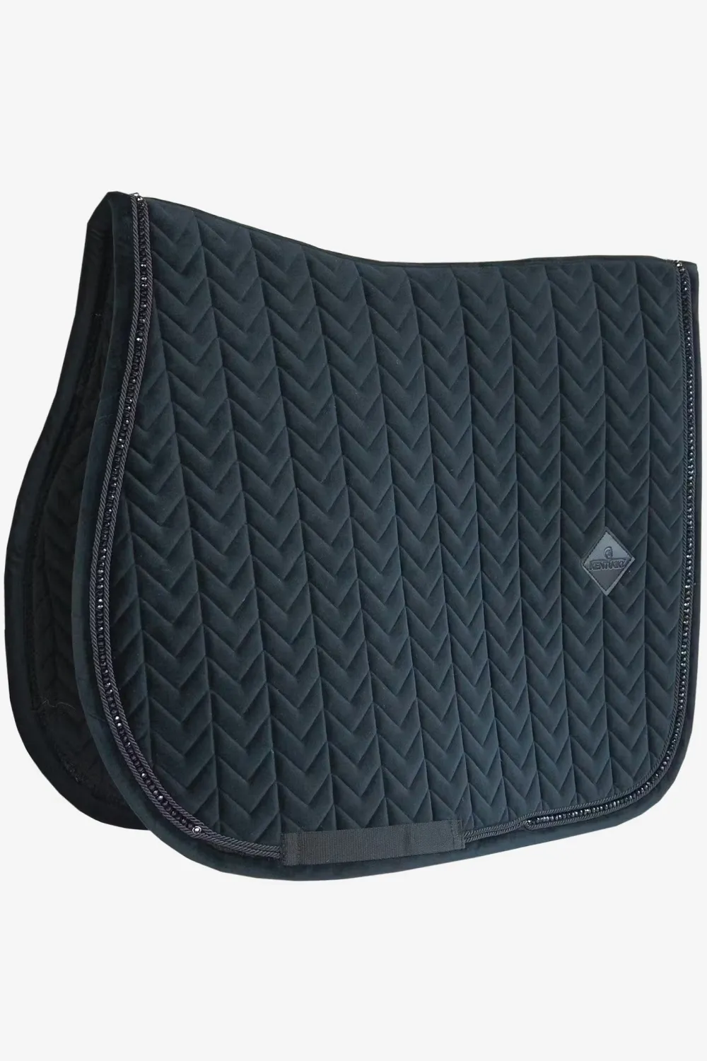 Kentucky Horsewear Kentucky Horsewear|Schabrak & Huvor-Schabrak Velvet Pearls Svart