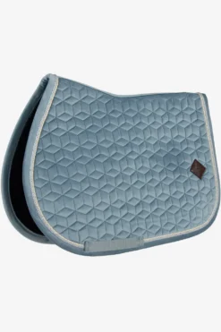 Kentucky Horsewear Kentucky Horsewear|Schabrak & Huvor-Schabrak Velvet Ponny Ljusblå