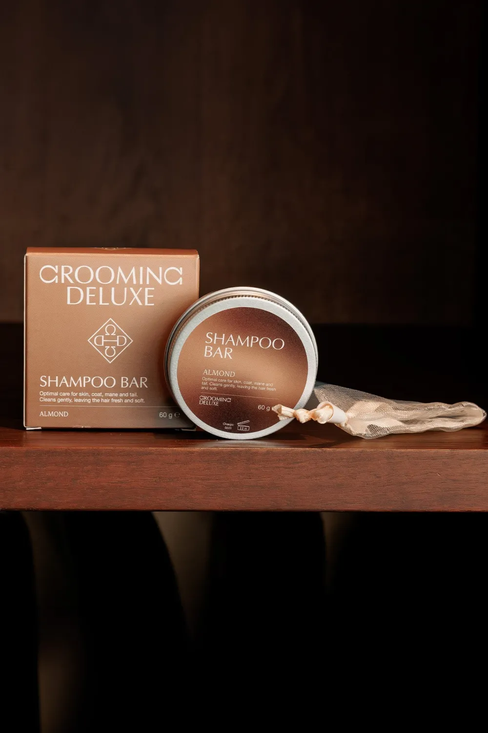 Grooming Deluxe Grooming Deluxe-Schampo bar Almond 60g