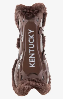 Kentucky Horsewear Kentucky Horsewear-Senskydd Baboo Fårskinn Brun/Brun