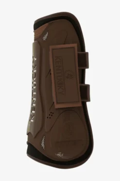 Kentucky Horsewear Benskydd & Benlindor-Senskydd Velcro Brun