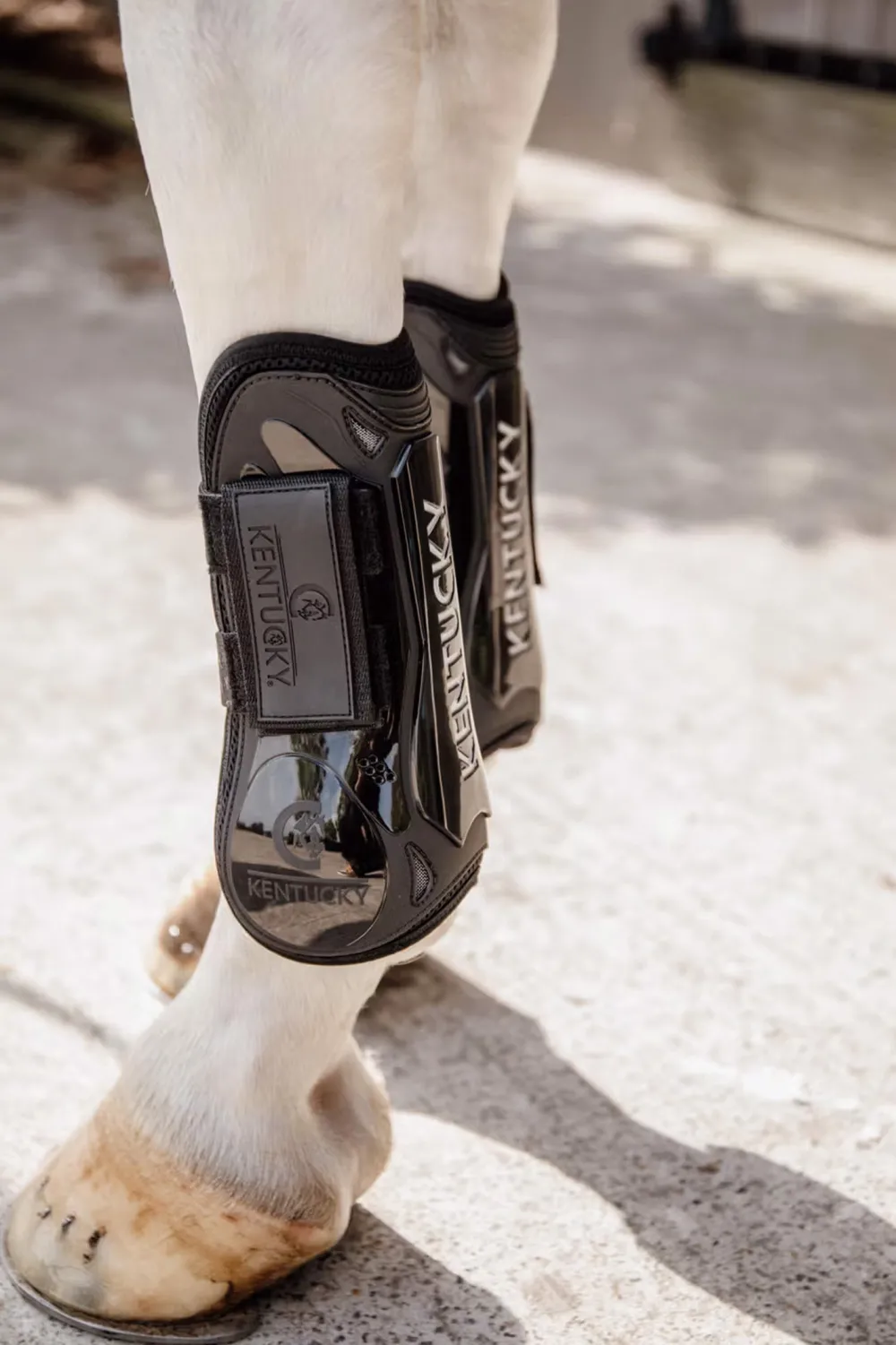 Kentucky Horsewear Kentucky Horsewear|Benskydd & Benlindor-Senskydd Velcro Svart