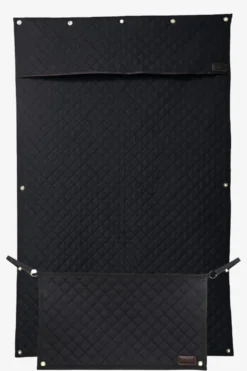 Kentucky Horsewear Kentucky Horsewear-Set Boxgardin + boxstopp Svart