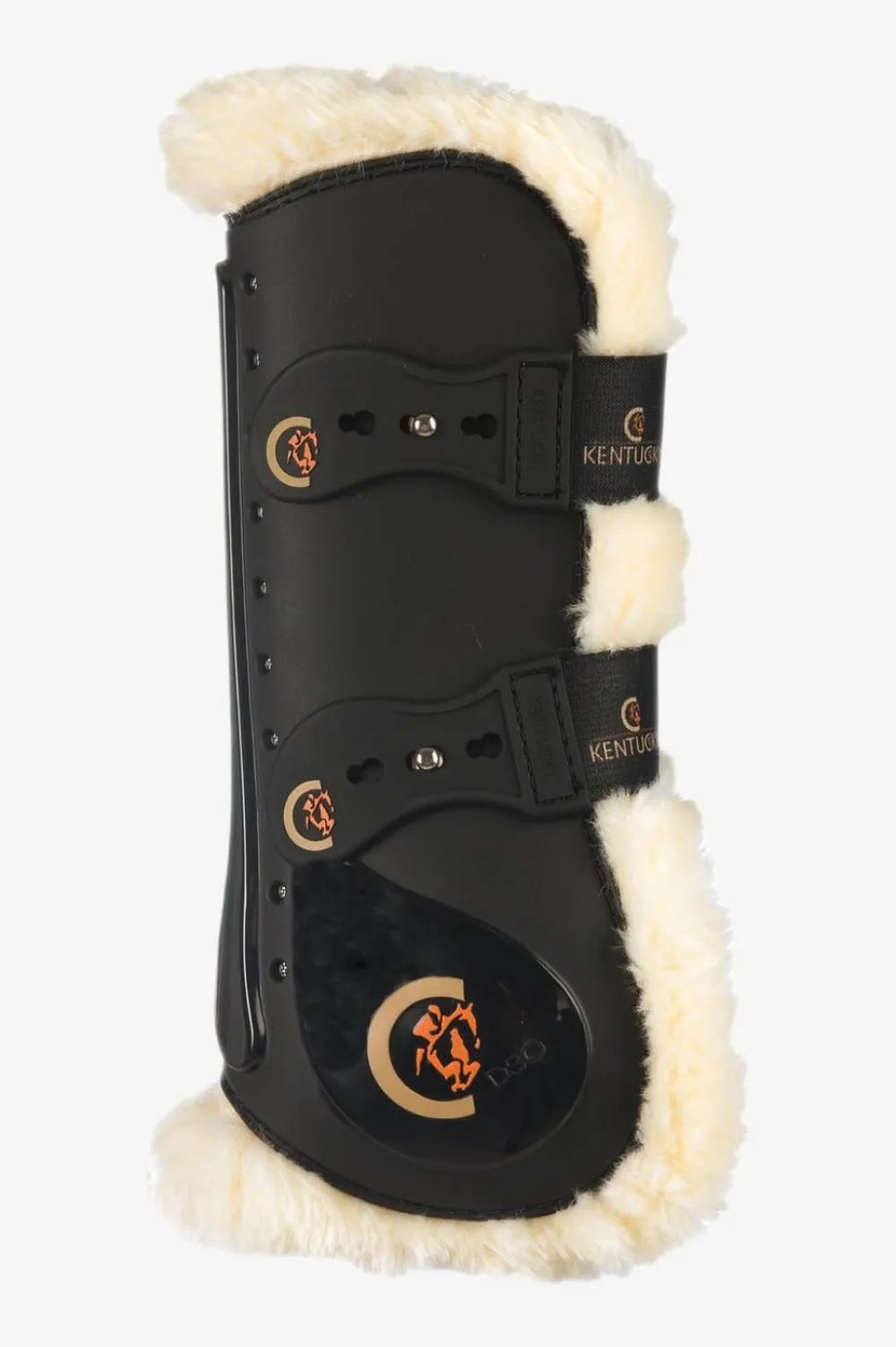 Kentucky Horsewear Benskydd & Benlindor-Sheepskin Senskydd Svart