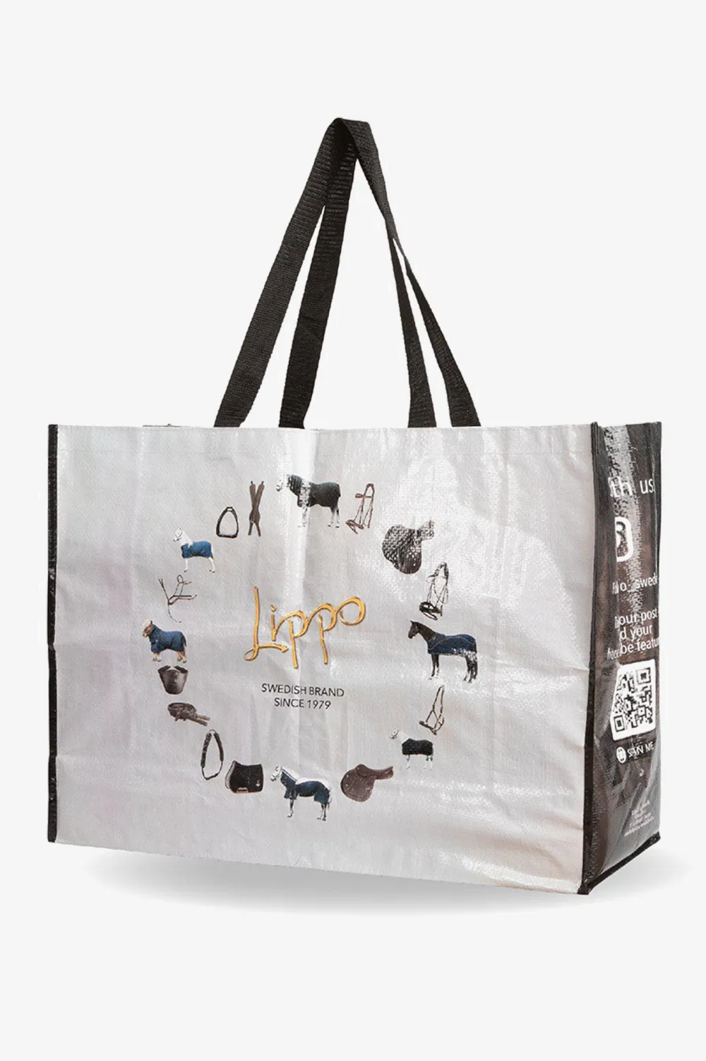 Lippo Lippo|Höpåsar & Hönät-Shoppingbag Grå