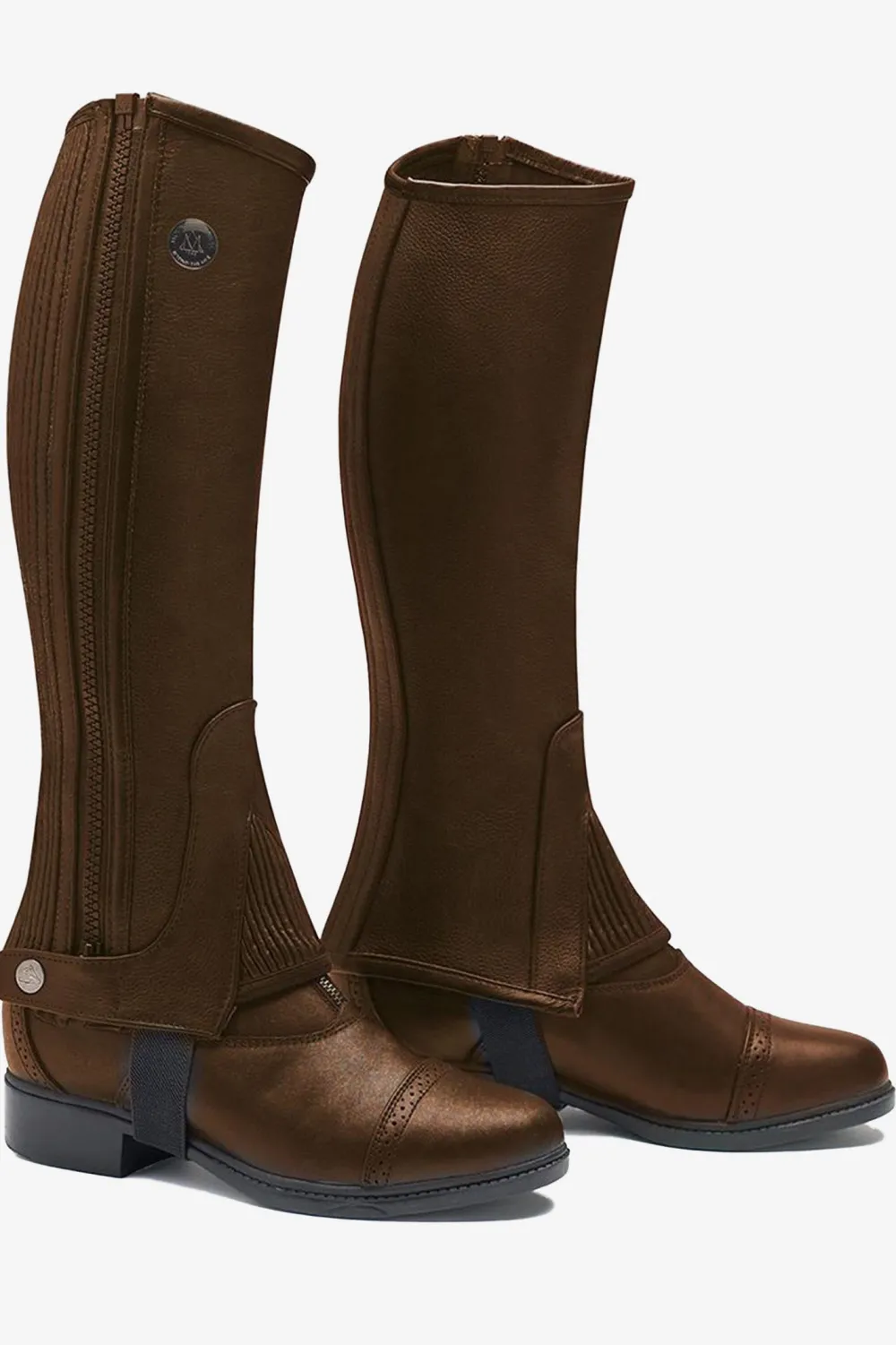 Mountain Horse Mountain Horse-Shortchaps Soft Rider Brun