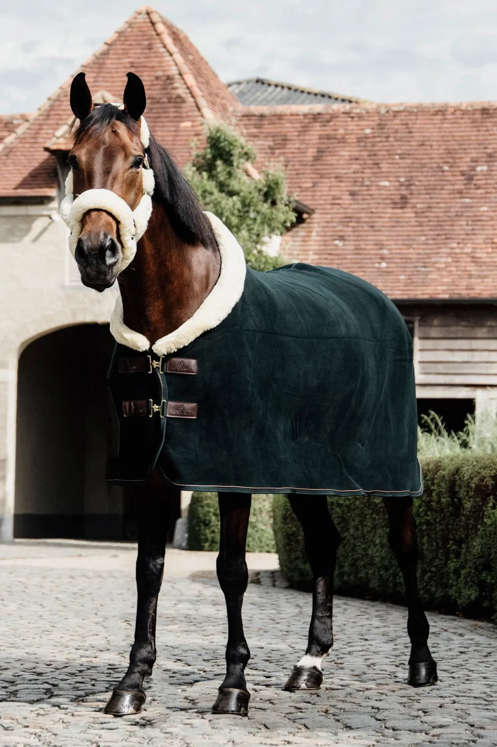 Kentucky Horsewear Kentucky Horsewear-Show Heavy Fleecetäcke Pine Green