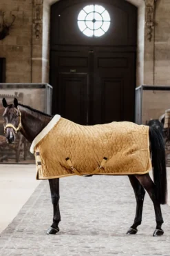 Kentucky Horsewear Hästtäcken & Flughuvor|Kentucky Horsewear-Show Rug Velvet g Mustard