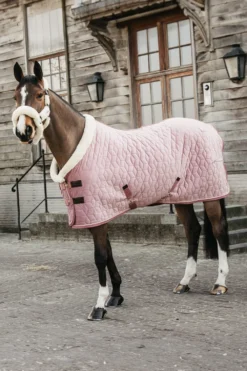 Kentucky Horsewear Hästtäcken & Flughuvor|Kentucky Horsewear-Show Rug Velvet g Old Rose