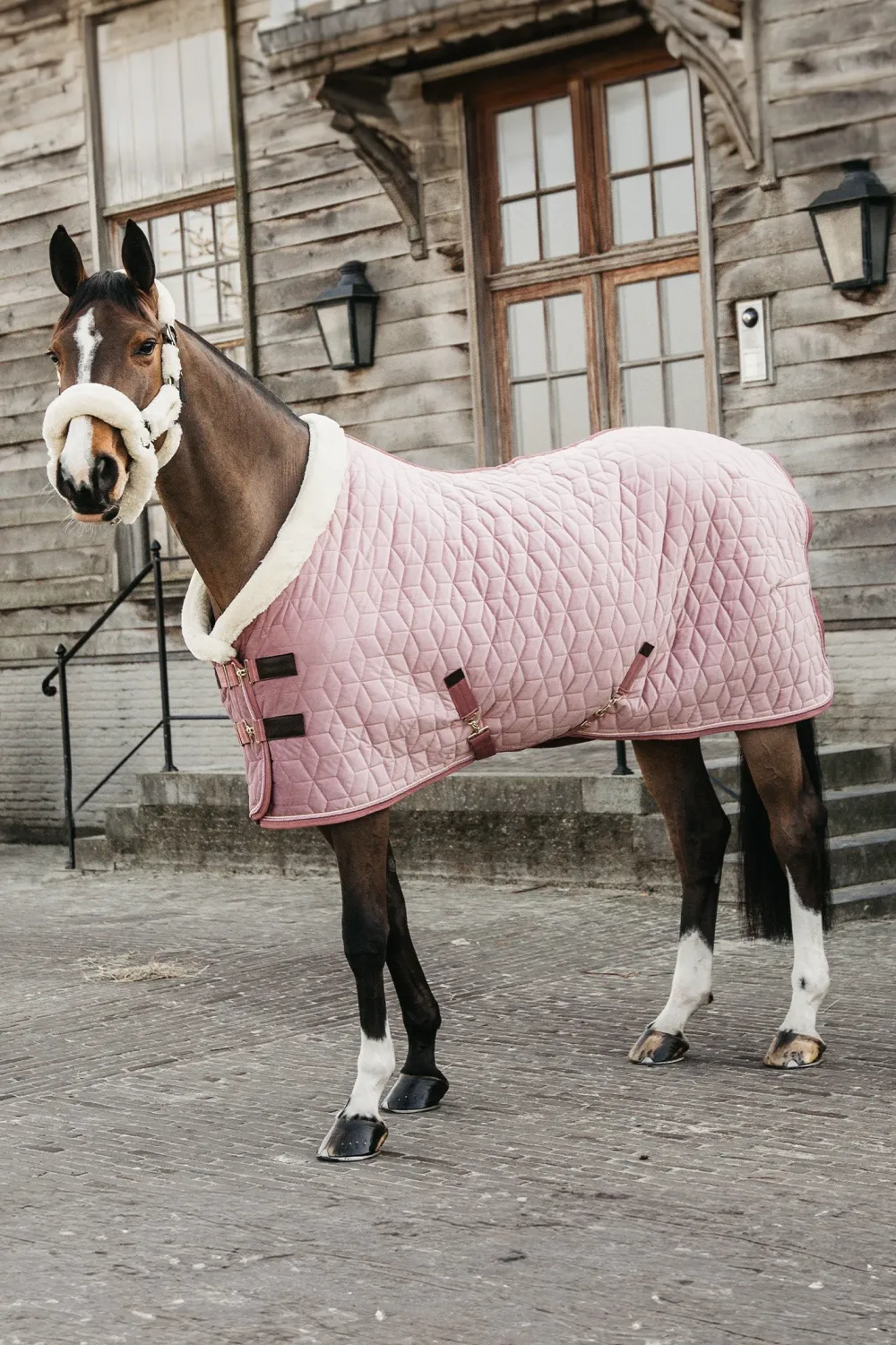 Kentucky Horsewear Hästtäcken & Flughuvor|Kentucky Horsewear-Show Rug Velvet g Old Rose