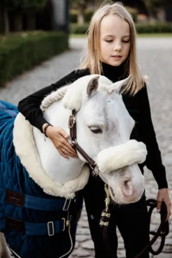 Kentucky Horsewear Hästtäcken & Flughuvor|Kentucky Horsewear-Show Rug Vevet Tiny 160g Navy