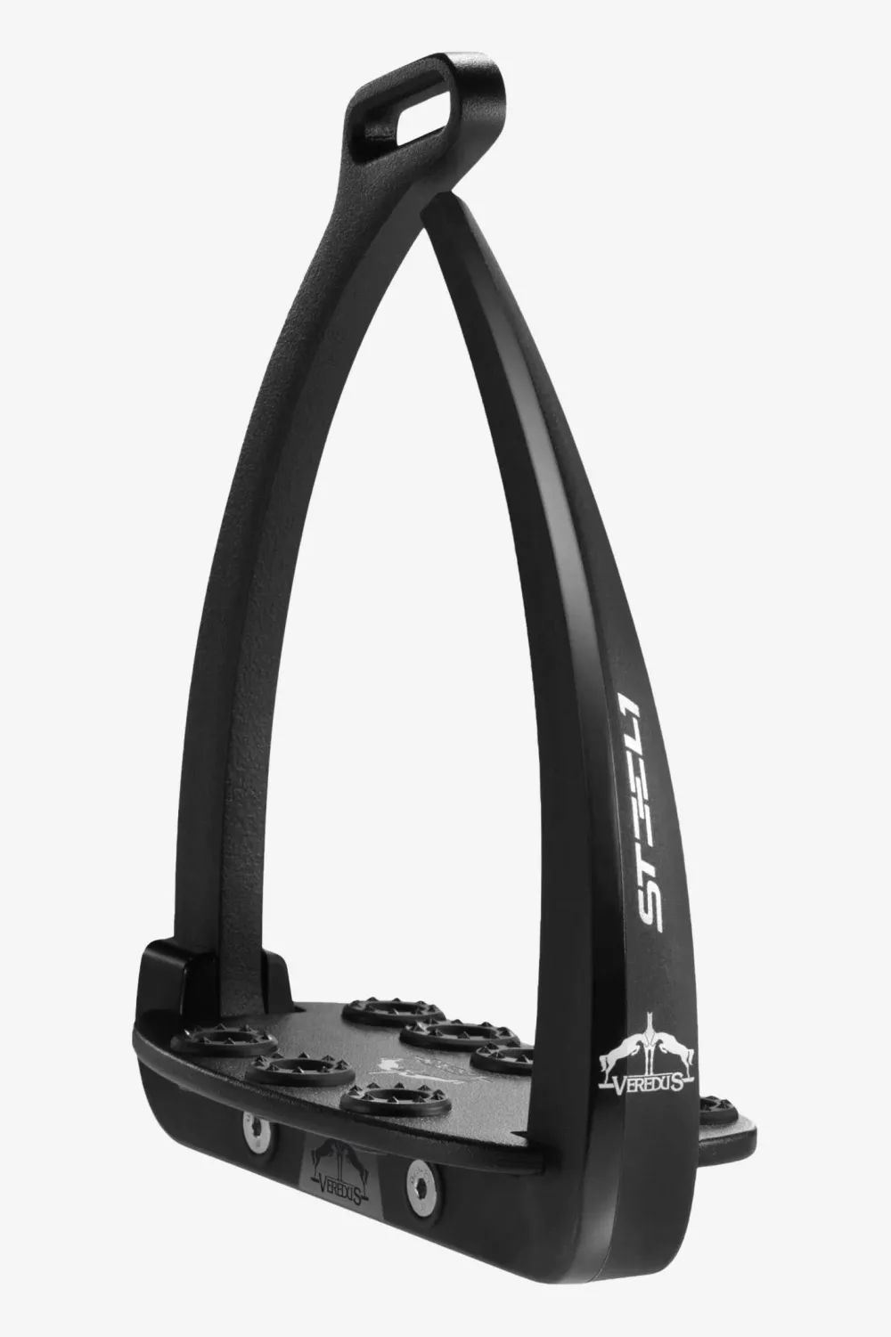 Veredus Veredus|Stigbyglar & Stigläder-Säkerhetsstigbygel Steel1 Vita Svart/Svart